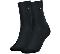 2er Tommy Hilfiger Damen klassische Socken Stümpfe 39-42 THD navy