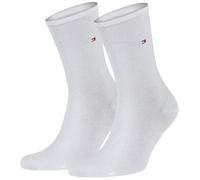 Tommy Hilfiger 2P Women Classic Casual Socks Weiß Gr 35/38 Damen