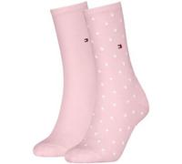 Tommy Hilfiger 2P Women Dot Sock Hellrosa Gr 35/38 Damen