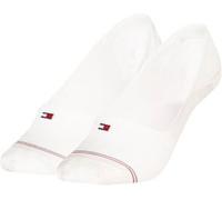 Tommy Hilfiger 2P Women Shine Footie Socks Weiß Gr 39/42 Damen