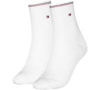 Tommy Hilfiger 2P Women Shine Short Socks Weiß Gr 39/42 Damen