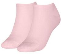 Tommy Hilfiger 2P Women Shine Sneaker Socks Hellrosa Gr 39/42 Damen