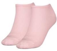 Tommy Hilfiger 2P Women Sneaker Sock Hellrosa Gr 39/42 Damen