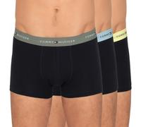 Tommy Hilfiger 3-er Set Trunks Blau mit verschiedenfarbigem Webbund