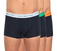 Tommy Hilfiger 3-er Set Trunks Blau mit verschiedenfarbigen Webbund