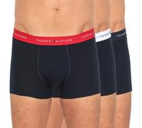 Tommy Hilfiger Herren Boxershorts 3er Pack WB Trunks Primärrot/Weiß/Desert Sky Größe XL