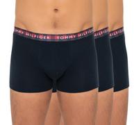 Tommy Hilfiger 3-er Set Trunks Schwarz mit kariertem Webbund