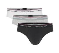 TOMMY HILFIGER 3 Pack Brief - Slip - Herren S Black/Grey/White