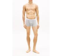 Tommy Hilfiger Herren 3er Pack Boxershorts Trunks mit Logobund, Mehrfarbig (Grey Heather/Black/White), XL