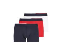 Tommy Hilfiger 3 Pack Trunks Slim Fit Red/white/desert Sky Größe: XL | Unterhosen Outlet | Herren | Rot