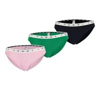 Tommy Hilfiger 3P BIKINI Damen Unterhose, schwarz, größe XS