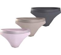 Tommy Hilfiger 3P Bikini Panty Rosa/Beige X-Large Damen