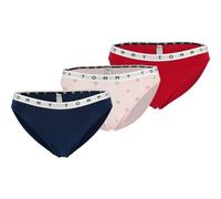 Tommy Hilfiger 3P BIKINI PRINT Damen Unterhose, dunkelblau, größe XS