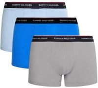 Tommy Hilfiger 3P Stretch Trunk Premium Essentials Hellblau Baumwolle Large Herren