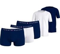 Tommy Hilfiger 5P Trunk And Tee Giftbox Weiß/Marine Baumwolle Small Herren
