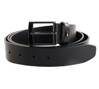 TOMMY HILFIGER Adan New Leather Belt 3.5 EXT W100 Black