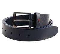 TOMMY HILFIGER Adan New Leather Belt 3.5 EXT W125 Space Blue