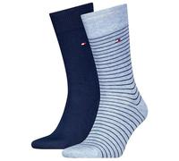 Tommy Hilfiger Adaptive Herren Small Stripe Classic Sock (2er Pack)