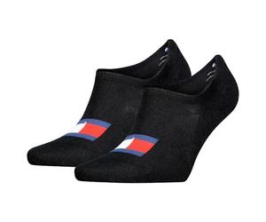 Tommy Hilfiger Adaptive Unisex Footie Socken, Schwarz, 43-46 EU