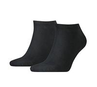 Tommy Hilfiger Kinder Sneaker-Socken TH Baumwolle Uni Schwarz Gr. 27-30 2er Pack
