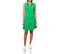 Tommy Hilfiger Ärmelloses Tankkleid für Damen, mit Kragen und Reißverschluss vorne, farngrün, X-Groß