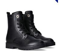 Schnürboots TOMMY HILFIGER, Kinder, Gr. 36, schwarz, Synthetik, modisch, Schuhe, Biker Boots, Winterboots mit Blockabsatz (87122246-36) schwarz
