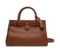 Tommy Hilfiger American Icon Tote Mini, Tote Bag, Handtasche, Umhängetasche, Dunkel-Cognac