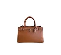 Tommy Hilfiger American Icon Tote S, Tote Bag, Handtasche, Umhängetasche, Cognac-Braun