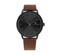 Tommy Hilfiger Analog Quarzuhr für Herren mit Braunes Lederarmband - 1791876