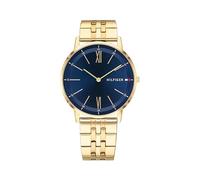 Tommy Hilfiger Analog Quarzuhr für Herren mit Goldfarben Edelstahlarmband - 1791513