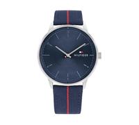 Tommy Hilfiger Analog Quarzuhr für Herren mit Marinblaues Nylonband - 1791844