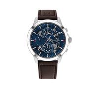 Tommy Hilfiger Analoge Multifunktions-Quarzuhr für Herren mit Edelstahl- oder Lederarmband