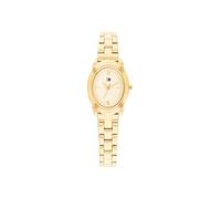 Tommy Hilfiger Analoguhr für Damen mit Armband in Gelbgoldfarben