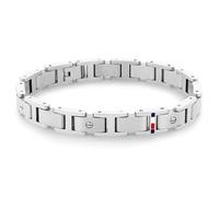 Tommy Hilfiger Armbänder - Screws Family - in silver - für Herren - aus Edelstahl - Gr. M