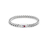 Tommy Hilfiger Jewelry Gliederarmband für Herren aus Edelstahl mit der Ikonischen Flagge - 2790647