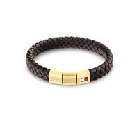 Tommy Hilfiger Round Braided Bracelet Armband Leder 2790671 - Herren - Edelstahl