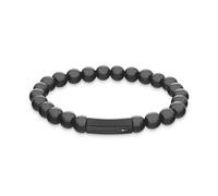 Armband TOMMY HILFIGER "SS24 BEADS, 2790581, 2790582" Armbänder Gr. Edelstahl, schwarz (schwarz, schwarz) Herren Schmuck (22316167-0)