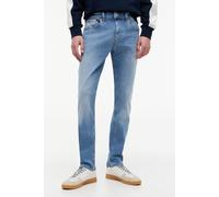 Tommy Jeans Herrenjeans Austin Slim Tapered Dm0dm20174 Denim Medium Größe 33/30
