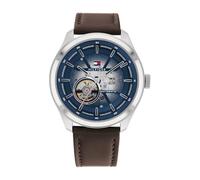 Tommy Hilfiger Automatik-Uhrwerk für Herren mit Silikonarmband