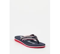 Tommy Hilfiger Badepantolette in blau/rot in Größe: 42 für Damen