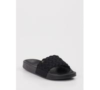 Tommy Hilfiger Badepantolette in schwarz in Größe: 37 für Damen