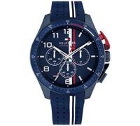 Tommy Hilfiger Chronograph Quarz Uhrfür Herren mit Silikonarmband