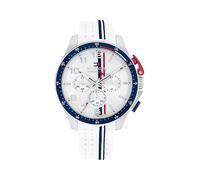 Tommy Hilfiger Bank Chronograph für Herren mit Silikon- oder Edelstahlarmband
