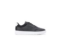 Tommy Hilfiger Herren Court Sneaker Basket Low Top, Schwarz (Black), 41