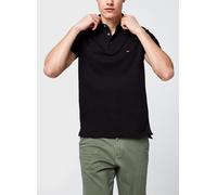 Tommy Hilfiger Herren Poloshirt 1985 Slim Fit Kurzarm Schwarz Größe L