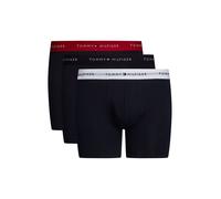 Tommy Hilfiger Herren 3er Pack Boxershorts Briefs aus Baumwolle, Mehrfarbig (Primary Red/White/Desert Sky), L