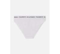 Tommy Hilfiger Damen Slip Bikini Form Classic mit Logobund, Weiß (White), M
