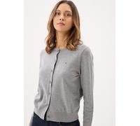 Tommy Hilfiger Damen Strickjacke Cardigan Jersey Fine mit Knopfleiste