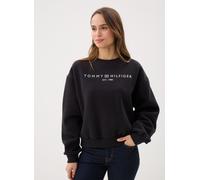 Tommy Hilfiger - Bekleidung Corp Logo Mdrn Swtsr - Schwarz - Größe M