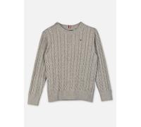 Tommy Hilfiger - Bekleidung Cotton Cable Sweater - Grau - Größe 8A